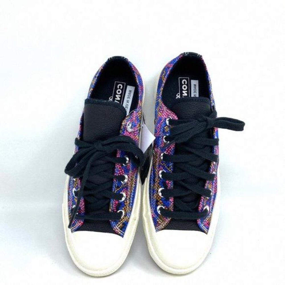 Converse CHUNK 70 OX Blue Pink Egret Canvas Low Top 570265C Size Women's Sneaker - Picture 9 of 12